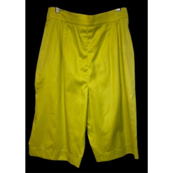 Basile Italy Two Piece Shorts Suit Neon Green Euro Sz 44 (US L)Jacket & Shorts - Picture 11 of 16